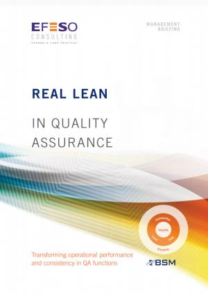 Real Lean Quality Assurance